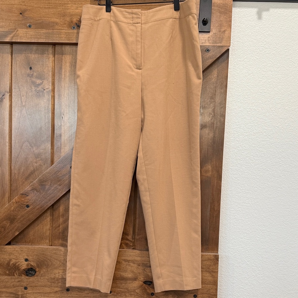 Ann Taylor Classic Tan Women's Ankle Pants Size 10